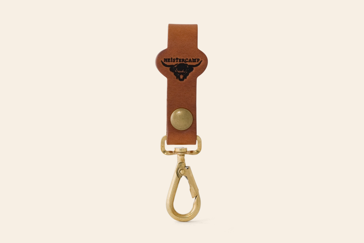 Handmade Leather Hooked Belt Clip | Heistercamp