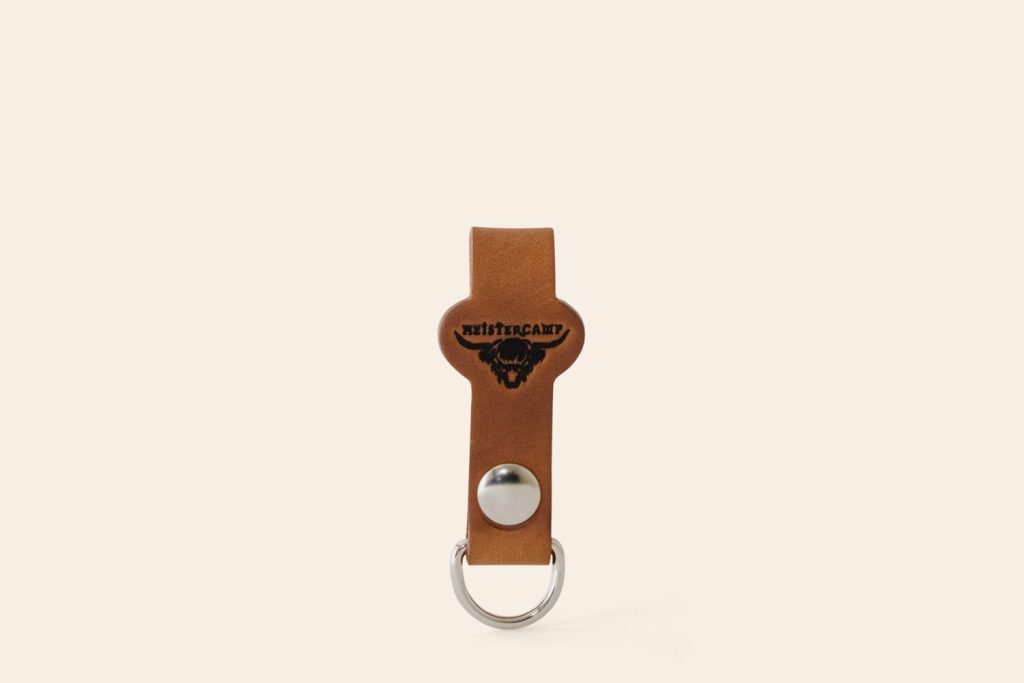 Handmade Leather Belt Clip with D ring - Heistercamp
