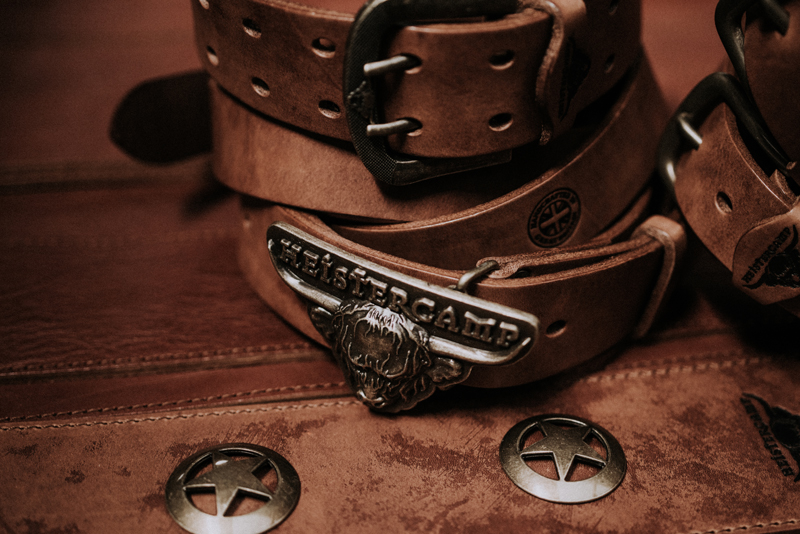pile of leather belts - leather christmas gift ideas